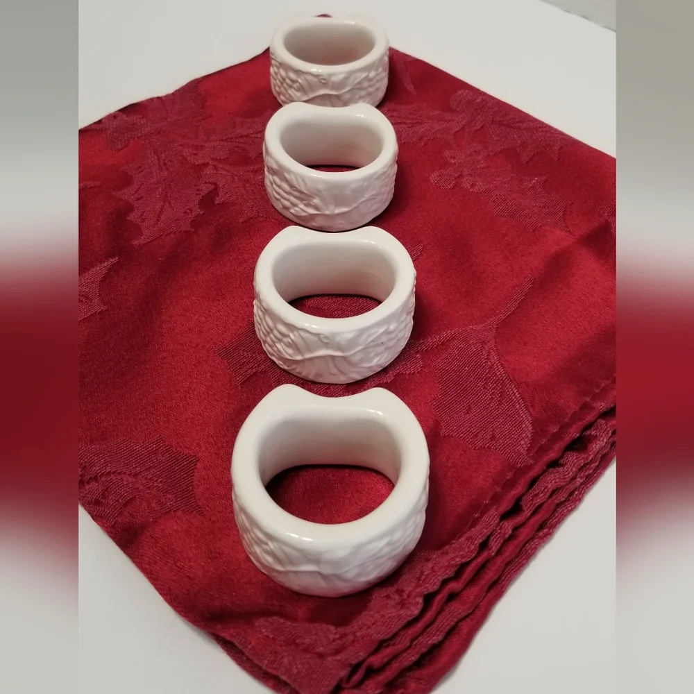 Napkin Rings 4 piece